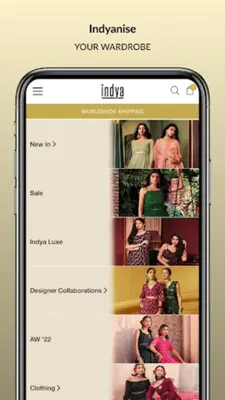 Indya- Indian Wear for Women's android App screenshot 1